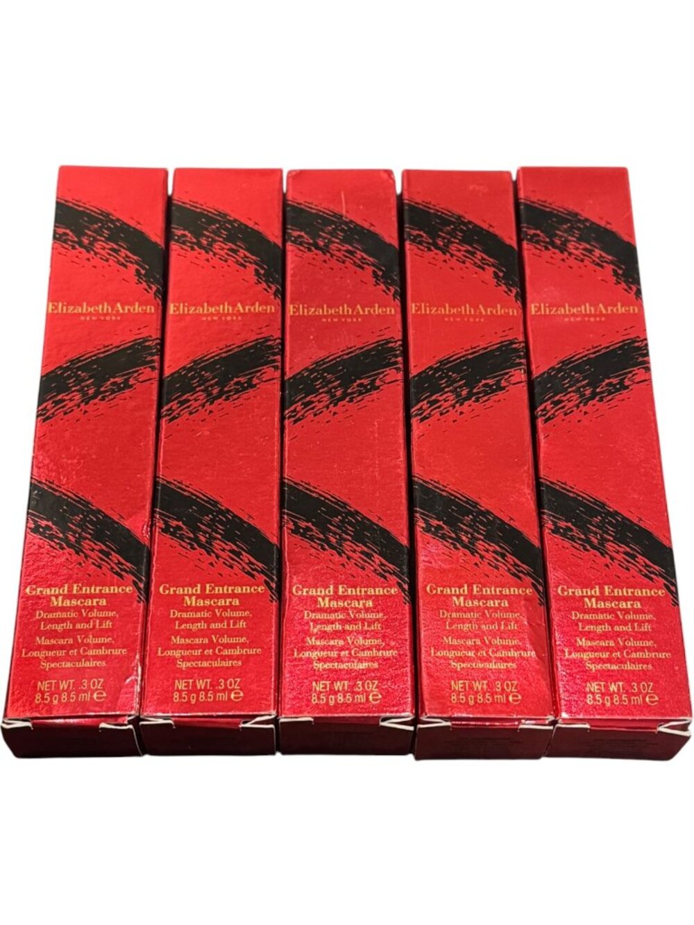 🔥5 Boxes‼️ Elizabeth Arden Grand Entrance Mascaras Full Size Tubes Brand New 🆕